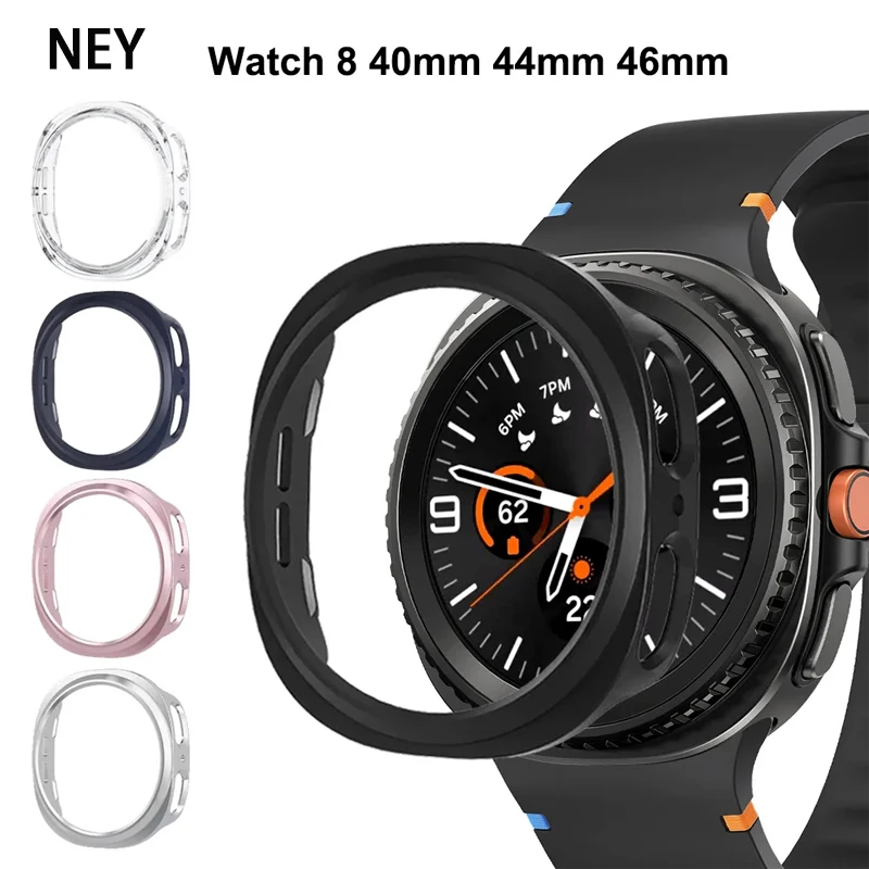Case for Samsung Galaxy Watch 8 40mm 44mm All-Around Protective PC Hard Bumper Cover Galaxy Watch 8 Classic 46mm Accessories image 2