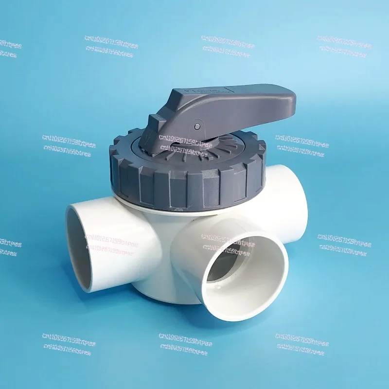 

Multiport PVC Diverter Valve for Pool – 3-Way & 2-Way Valve, Corrosion-Resistant Plumbing Accessory