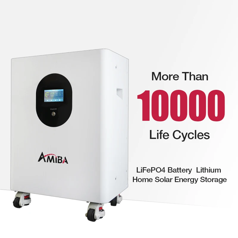 

AMIBA Power 51.2V Rechargeable LiFePO4 Battery Lithium Ion Batteries 200Ah 10kWh 300Ah 15kWh Home Solar Energy Storage