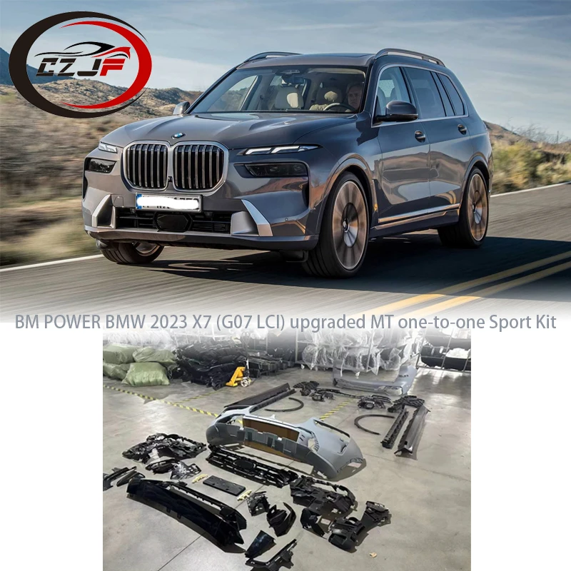 CZJF Factory Price Car Coverage System One-to-One Sport Kit Body kits For BMWs X7 (G07 LCI) Upgraded MT 2023