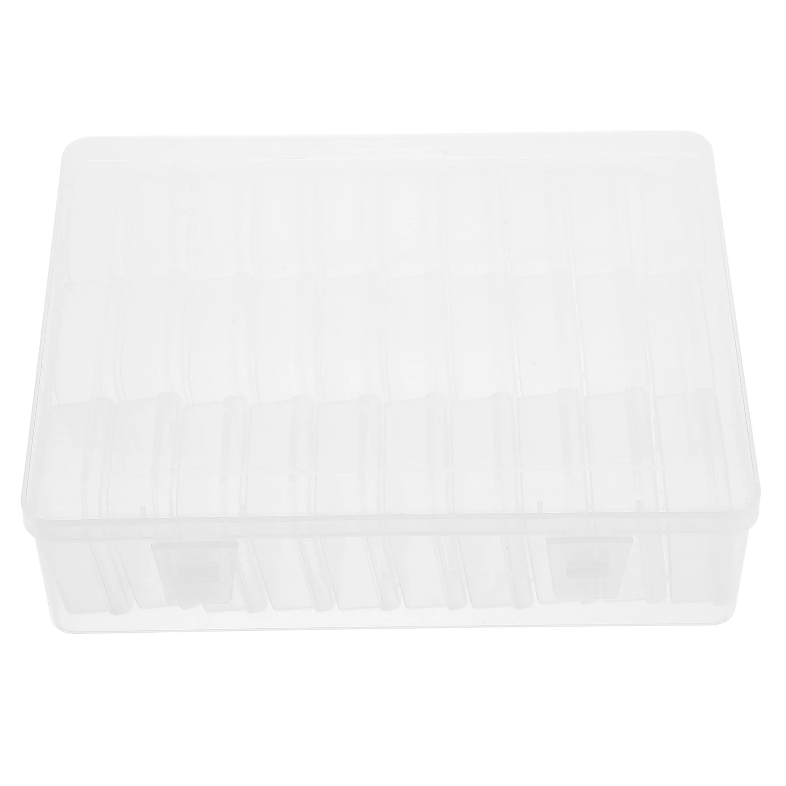 

Transparent Storage Box Large Capacity Beads ganizer Containers Plastic Boxes Clear Case Crafts Storage Box Home Office Jewelry
