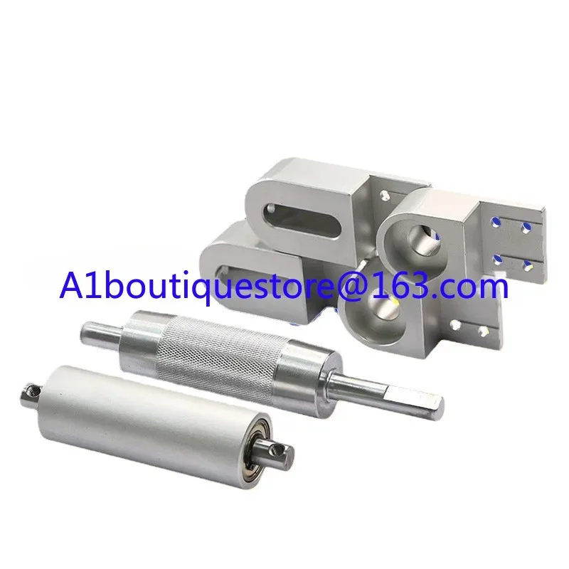 Complete set of conveyor accessories, conveyor belt assembly line rollers, master and slave power rollers, 2040CNC aluminum seat