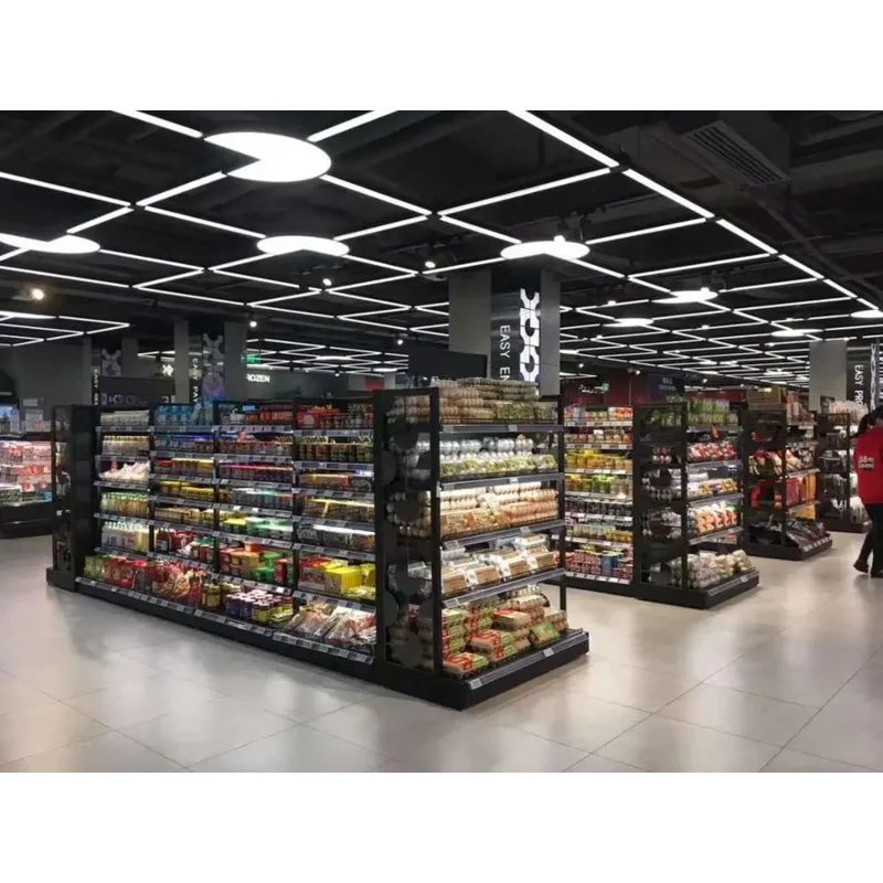 custom.Shop الرف عرض موقف أضواء LED التجميل عرض موقف رفوف السوبر ماركت