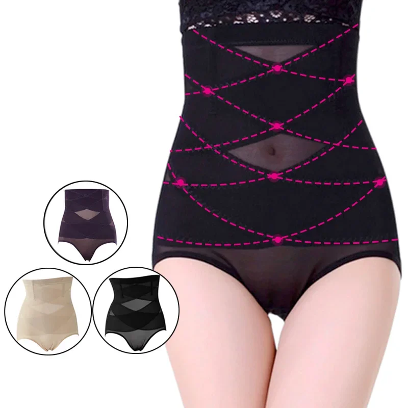 Women High Waist Trainer Body Shaper Panties Tummy Belly Control Body Slimming Control Shapewear Girdle Underwear Waist Trainer