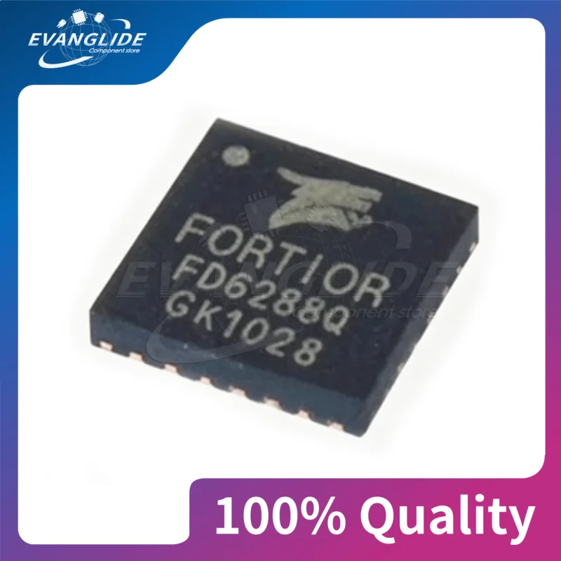 2 PCS/LOT FD6288Q FD6288 QFN-24  250V  Three-phase Gate Driver IC Chip
