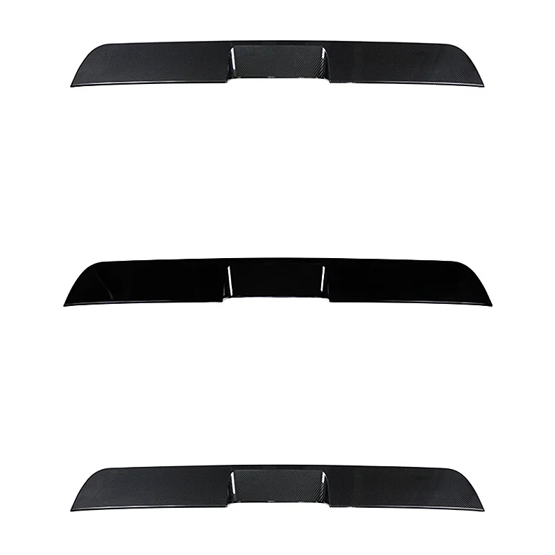 For 2019-2023 Suzuki Jimny JB64 JB74 Bodykit Car Rear Roof Trunk Lid Spoiler Tail Wings ABS Black Carbon Tuning Accessories Part