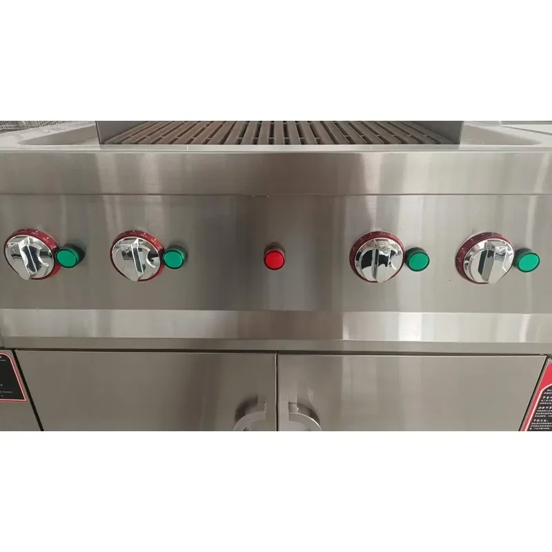 Smokeless Electric BBQ Grill Lava Rock Steak Griddle Countertop Indoor Outdoor Cooking for Home Hotel Restaurant Kitchen Use