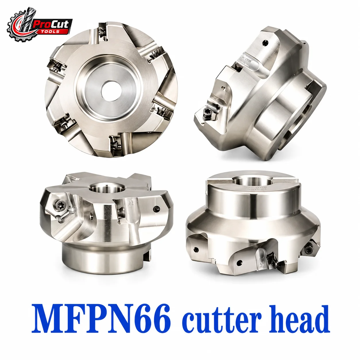 MFPN66 Hexagonal Milling Cutter Head 50‑160 For PNMU090508 Carbide Insert Fit FMB22 FMB27 FMB32 CNC Tool Holder