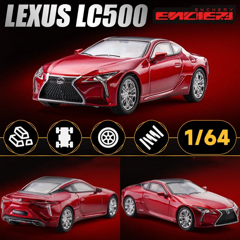 

1:64 LEXUS LC500 LS500h легкосплавный автомобиль, литье под давлением и игрушечный транспорт, модель автомобиля, миниатюрная масштабная модель автомобиля для детей