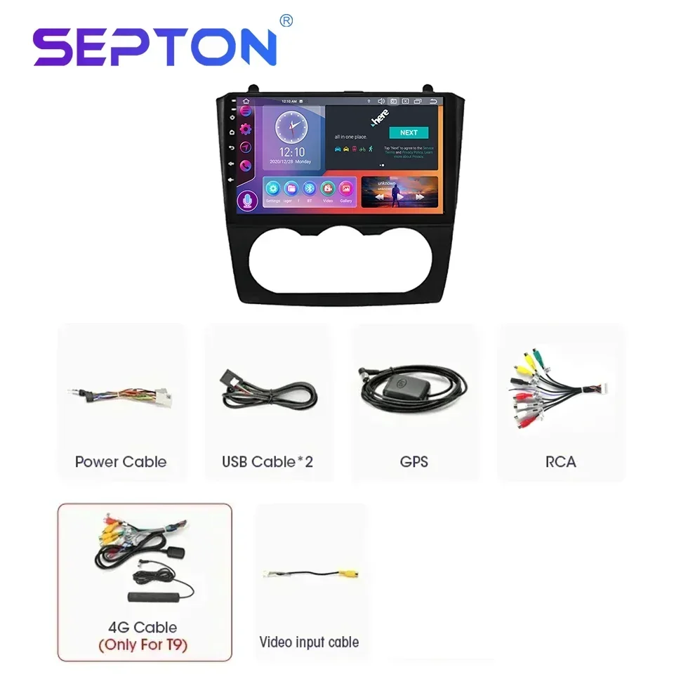SEPTON Android13 Auto Radio for For Nissan Altima Teana 2008- 2012 Android 4G Net 8core WIFI navigation GPS BT 8+256G Head unit