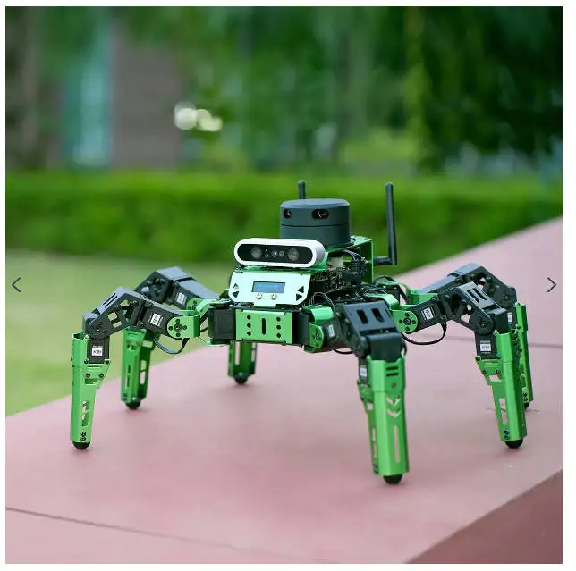 Hiwonder JetHexa ROS Hexapod Robot Kit Powered by Jetson Nano with Lidar Depth Camera Support SLAM Mapping and Navigation