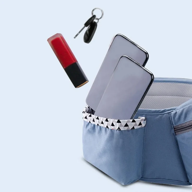 Ergonomische Babytrage für Neugeborene, Hüfttrage für Säuglinge, Vorderseitige Ergonomische Känguru-Babytrage, Reise-Babytragetuch – Detail 9