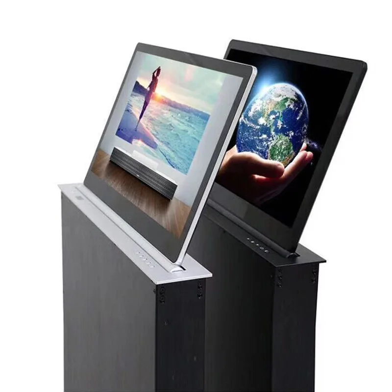 会議テーブル ポップアップ LCD モニター リフト BNT 17 3 格納式タッチ スクリーン