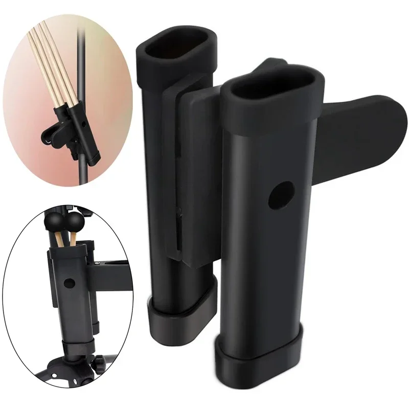 Removable Drum Stick Holder Drumstick Storage Container Drumstick Clamp for Professional Drum Lovers Beginner