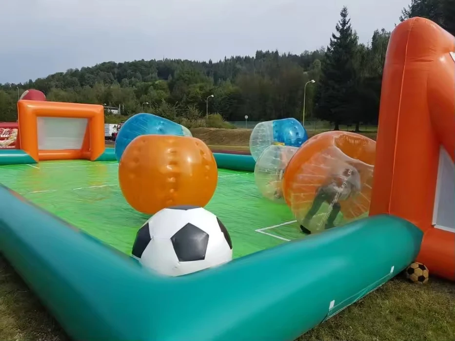 High Quality Thick PVC Material Water Sport Field Inflatable Soccer Ball Football Yield2025