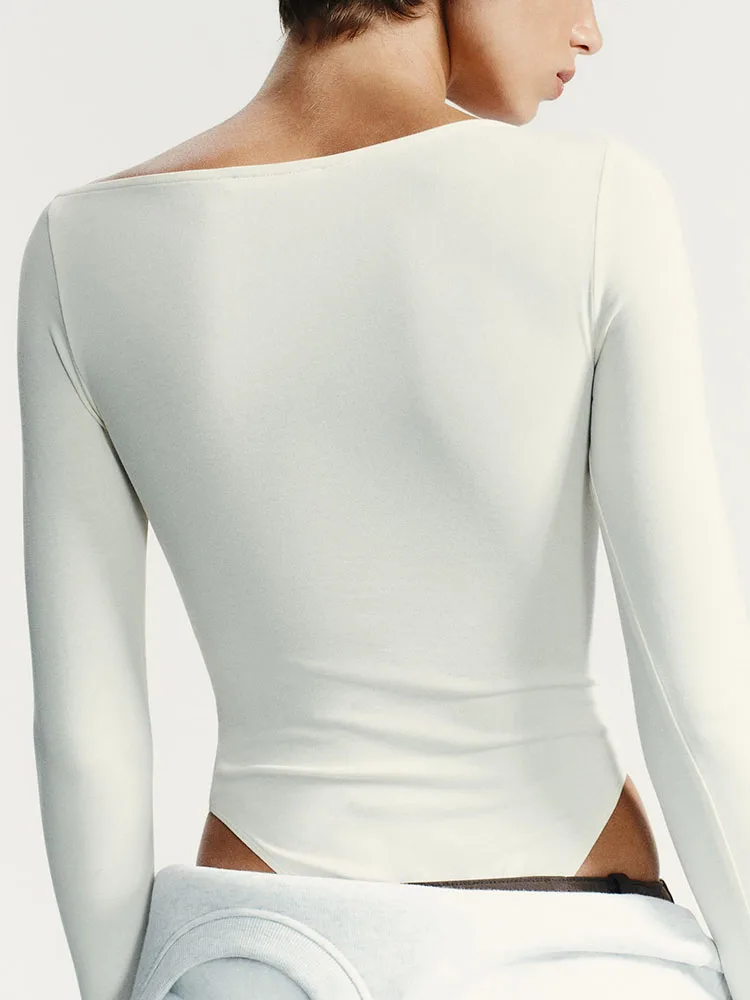 Tuta lunga asimmetrica da donna invernale 2025 Morbida nuovo arrivo Fasionable Comodo abito intero da donna