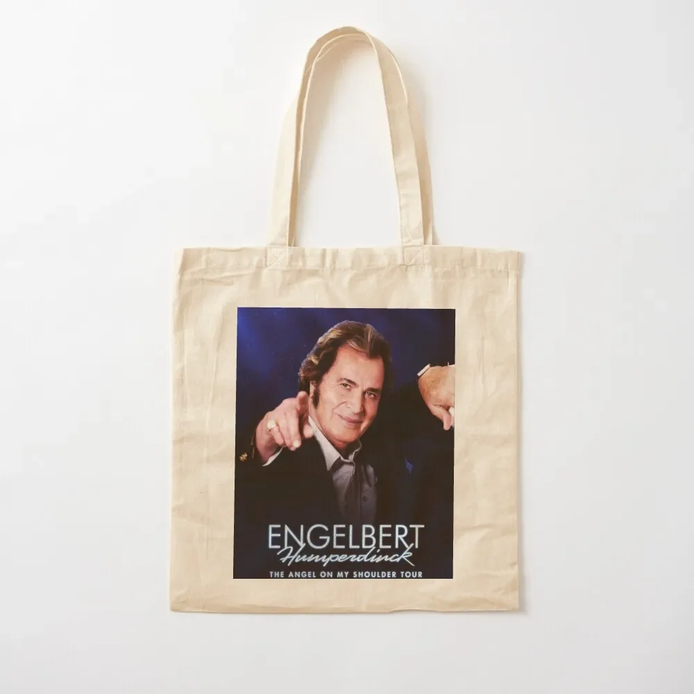 Engelbert Humperdinck - Tour 2020 2021 Tote Bag tote canvas men's university reusable shopping bags