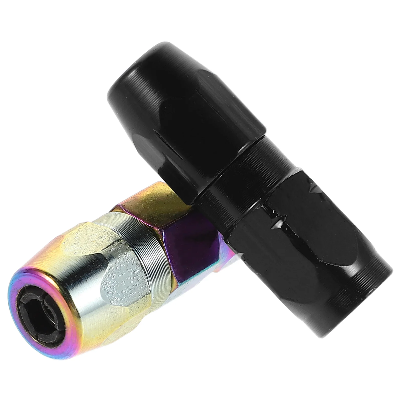 

2Pcs Flat Mouth Grease Gun Nozzle Leak Proof Adapter Car Repair Metal Grease Coupler Fitting Replacement Set Hand Tools