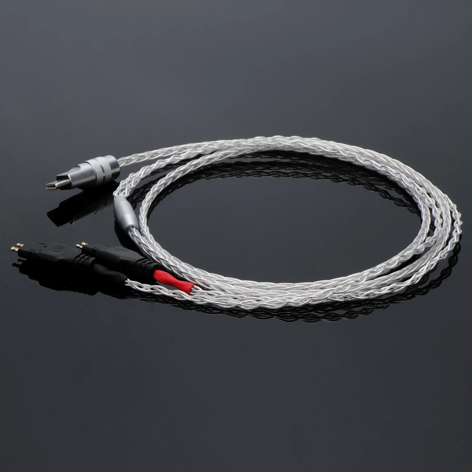 

8Cores Type C to HD600 HD650 HD25 HD660S hd565 OCC Silver Plated Cable USB C Mobile phone to Headphone Audio Earphones Cable