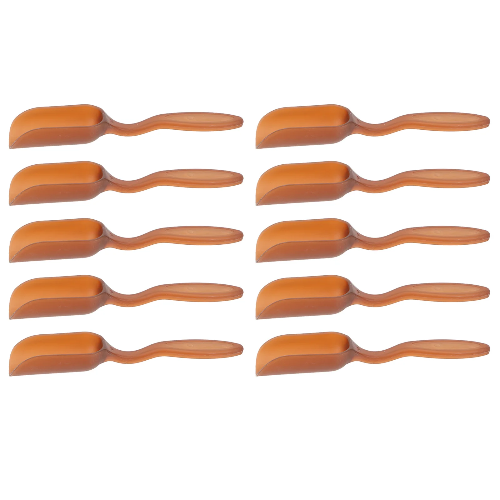 10Pcs Sturdy Garden Scoop Multi-Functional Lightweight Portable Design for Soil Digging Planting Gardening Tools