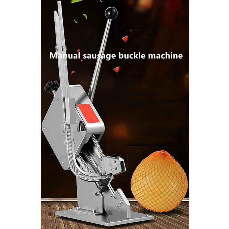 U Shape Manual Sausage Button Sewing Machine Sausage Clipper Machine