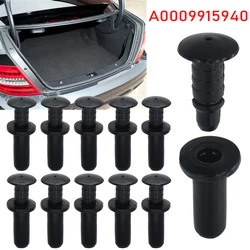 10X Car portellone fodera bagagliaio bagagliaio tappeto coperchio Trim pannello Clip per Mercedes Benz classe E W211 classe C W204 muslimate 0009915940