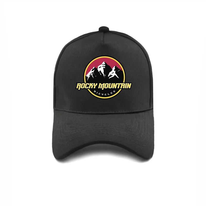 Rocky Mountain Bike Baseball Cap Cool Adjustable Rocky Mountain Hats Women Men Outdoor Caps