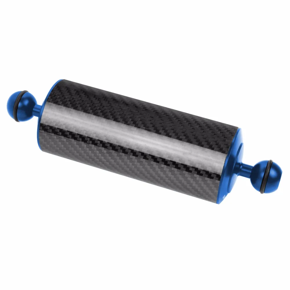 Carbon Fiber Extension Tray Arm Float Auftrieb Aquatic Arm Dual Ball SLR Kamera Tauchen für Gopro yi EKEN für DJI für OSMO Action – Detail 24
