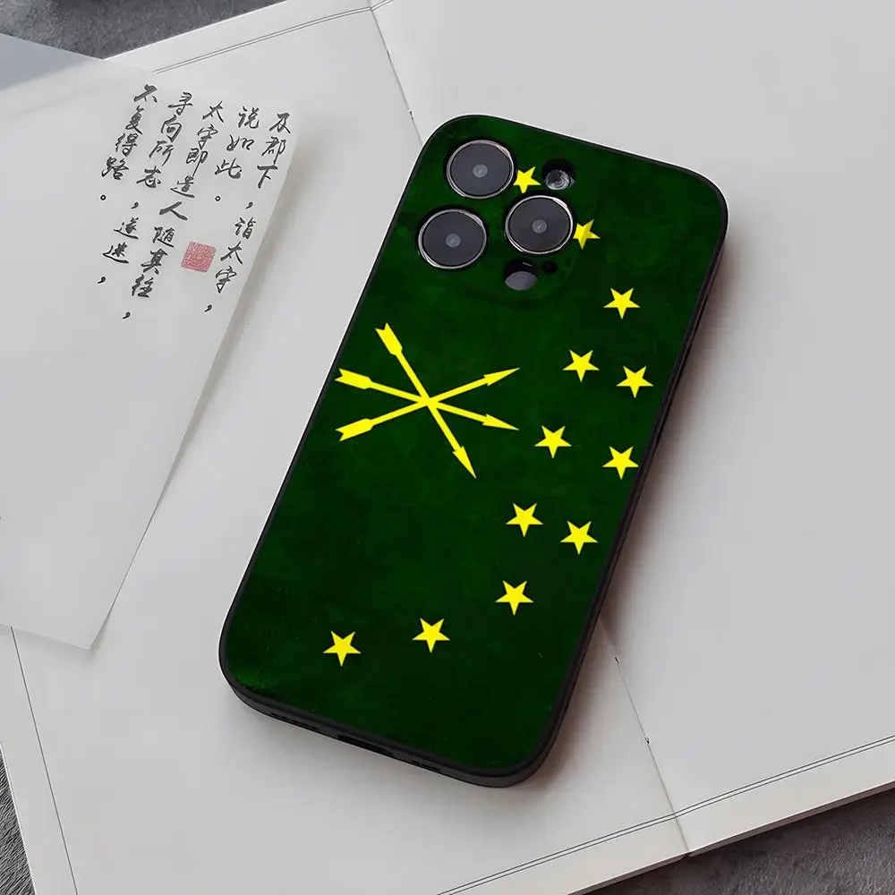 Adygea Circassian Flag Phone Case Shell For Iphone 15ProMax 11 13 15 14 Pro Xs Max Mini Xr X 7 8 6 6s Plus Cover