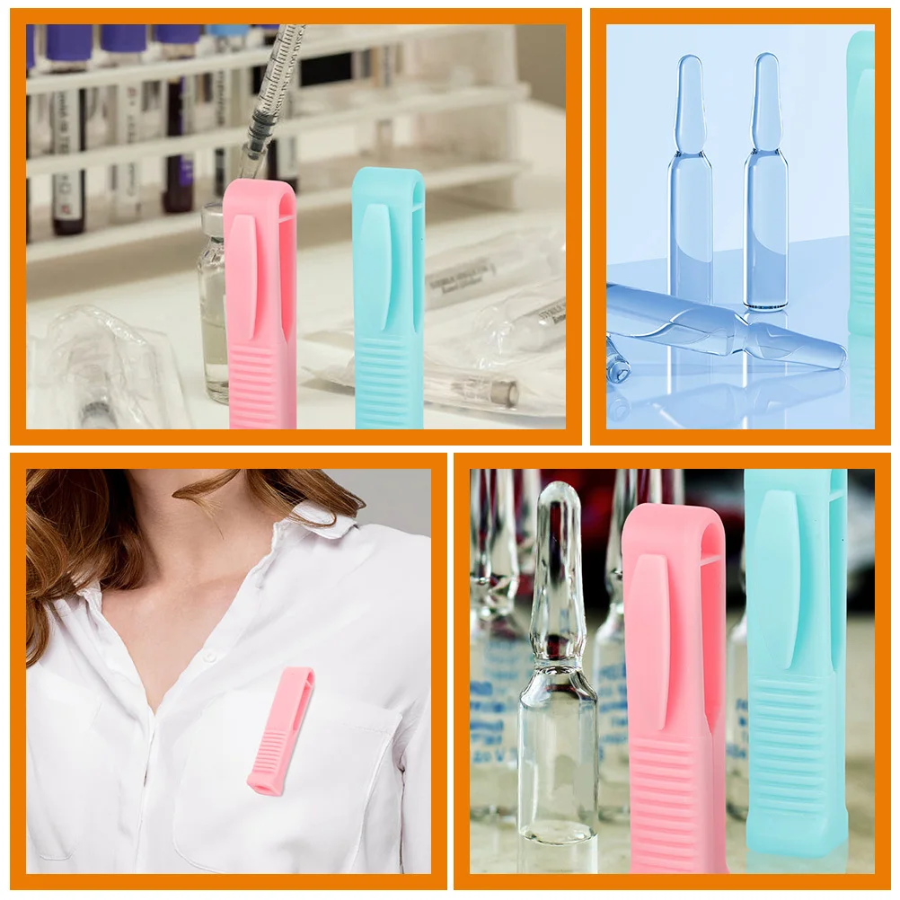 

8 Pcs Ampoule Bottle Opener Tools Multifunctional Mini Cooler Vial Breakers Cute Plastic Portable Father