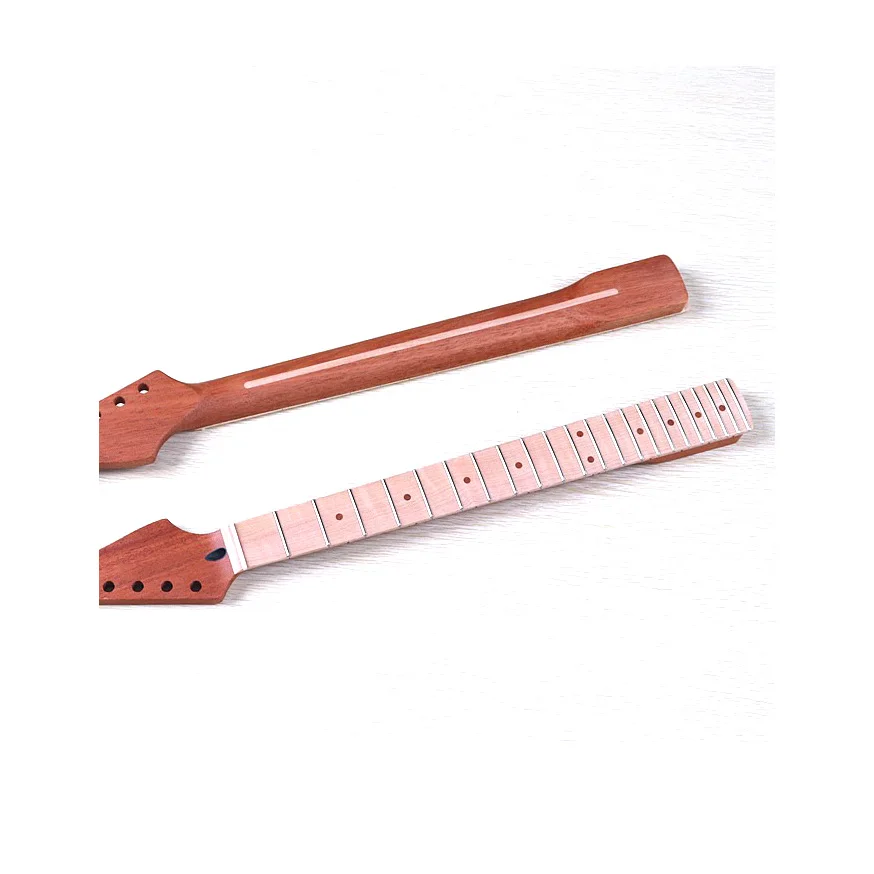 6string 22pin matte maple peach blossom core neck TST electric guitar handle guitar assembly DIY instrument accessories #155