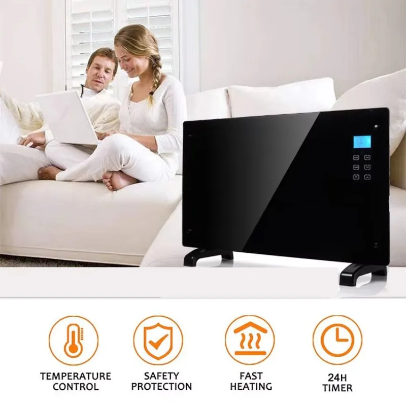 STLF ترموستات مخصص لوحة زجاجية مسخن الحائط سخان كهربائي سريع التسخين #6