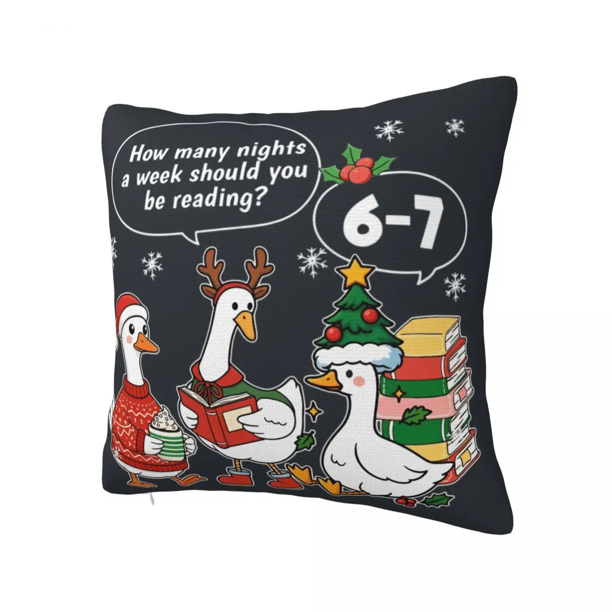 Teacher 67 How Many Nights A Week Should You Be Reading Pillow Cover Pillowcases For Sofa Home Decorative
