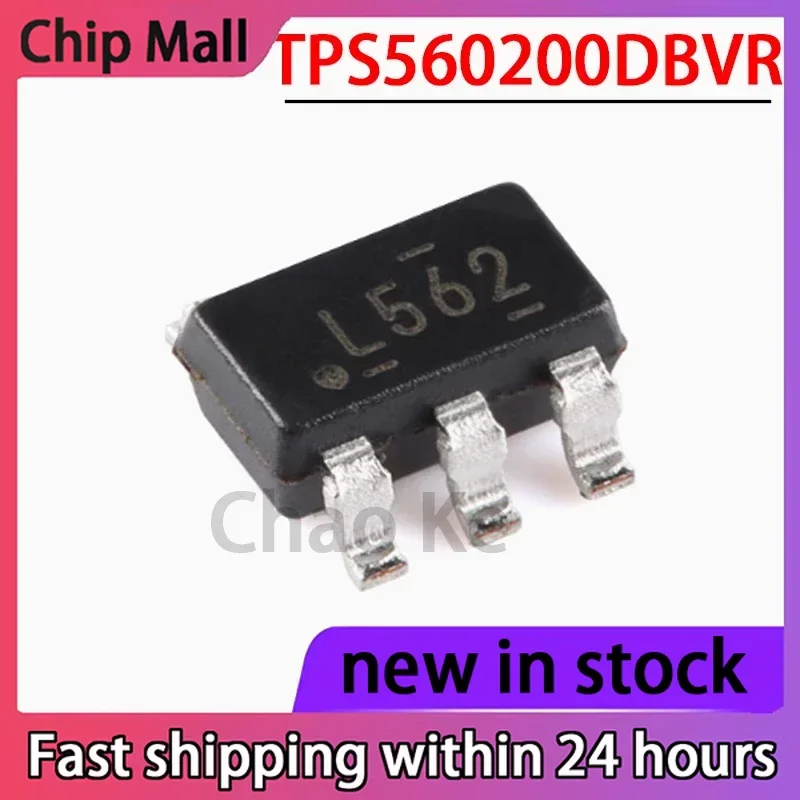 

10PCS TPS560200DBVR Package SOT-23-5 500mA Synchronous Buck Converter