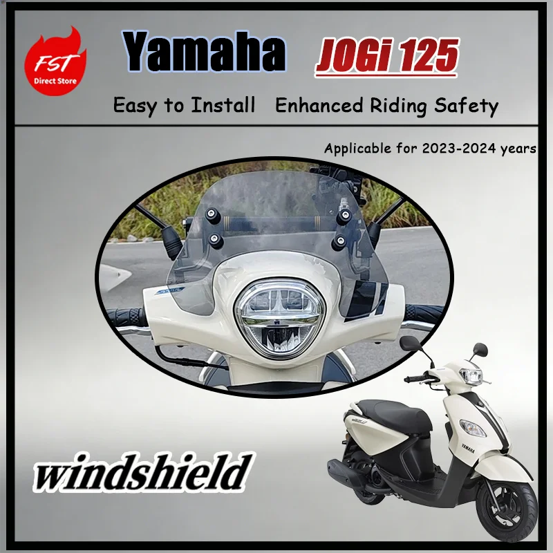 

Для Yamaha JOGi 125: Роскошное ветровое стекло, прецизионно изготовленное для идеальной совместимости с кузовом, улучшает внешний вид автомобиля.