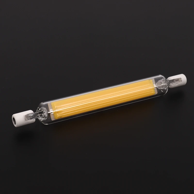 COB LED Lamp Dimmable R7S Led Cob 10W 118Mm Led Light Bulbs Replace Halogen Lamp-Warm White Light 220V