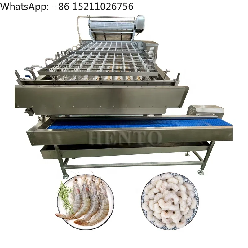 Compact Shrimp Peeler / Shrimp Deheading Machine / Shrimp Peeling and Deveining Machine