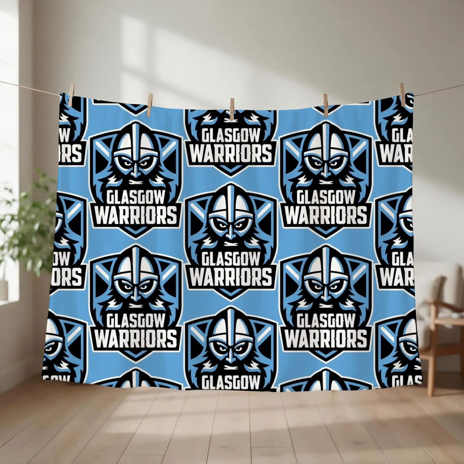 The Glasgow Throw Blanket Flannels Bed covers Single Custom Blankets