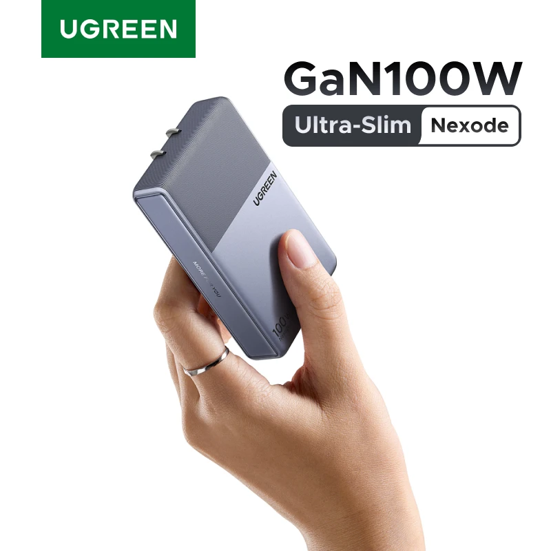 【ultra-slim-prise-us】chargeur-gan-ugreen-nexode-air-100w-65w-pd30-qc40-pps-pour-macbook-pro-ordinateur-portable-iphone-17-16-samsung-s26-ipad