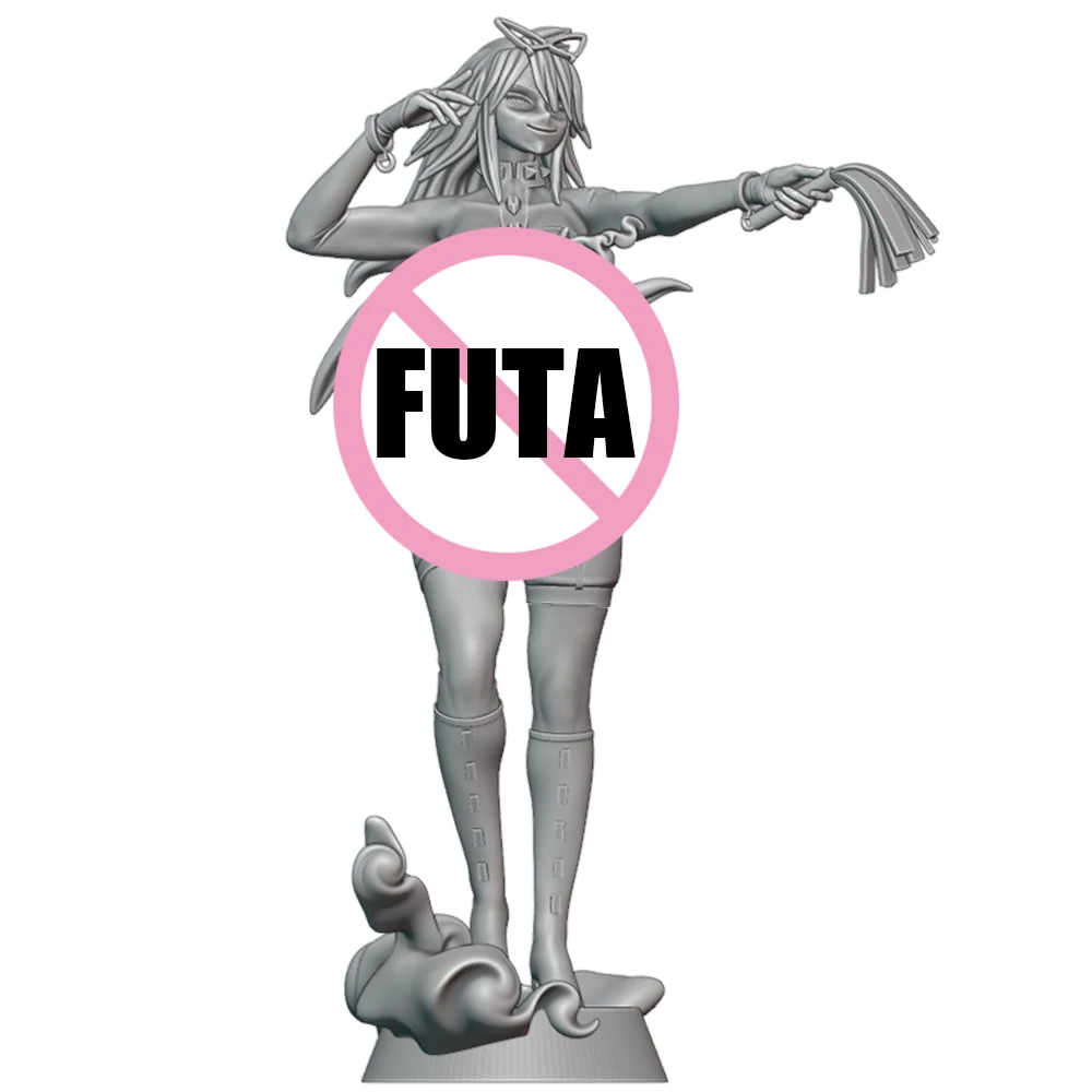 

NSFW Sexy Miss Midnight FUTA 1/24 Scale Resin Figure Model Kit Diorama Unassembled Unpainted Doll 3D Print DIY Statue Crafts Toy