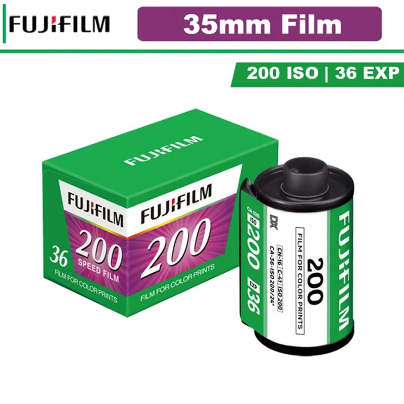 1-10 لفات Fujifilm C200 اللون 35 مللي متر Fujifilm 36 Exp ل Kodak Fuji 135 فيلم كاميرا M35 F9 H35 كاميرا مخصصة للتصوير في الهواء الطلق