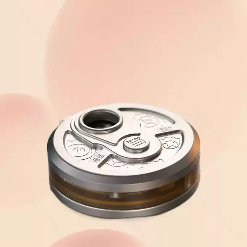 For Rotating Ratchet Coin Slider Fidget Toy EDC Stress Relief Finger Pusher Creative Gift for Adults & Kids