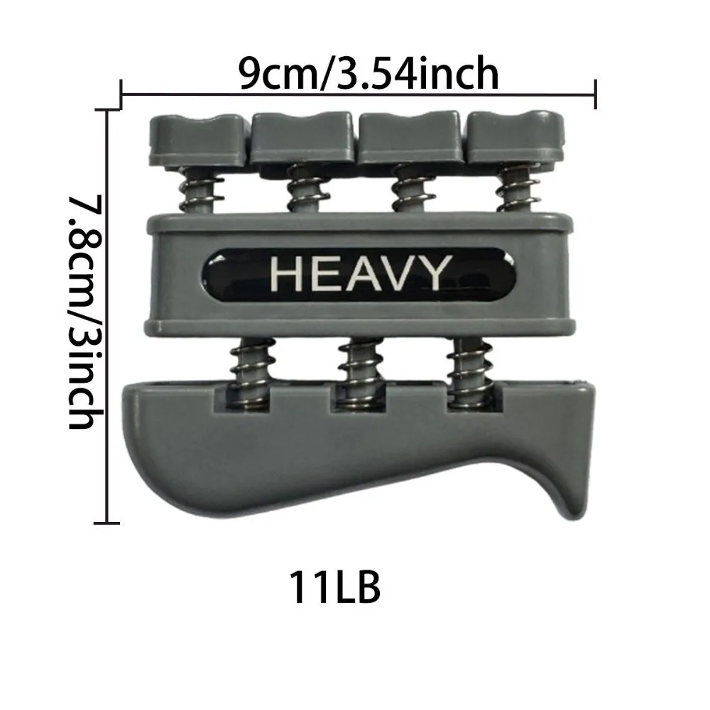 Grip Strengthener Finger Strengthener Workout Equipment Portable Design Finger Exerciser Ergonomic Handle Adjustable Resistance