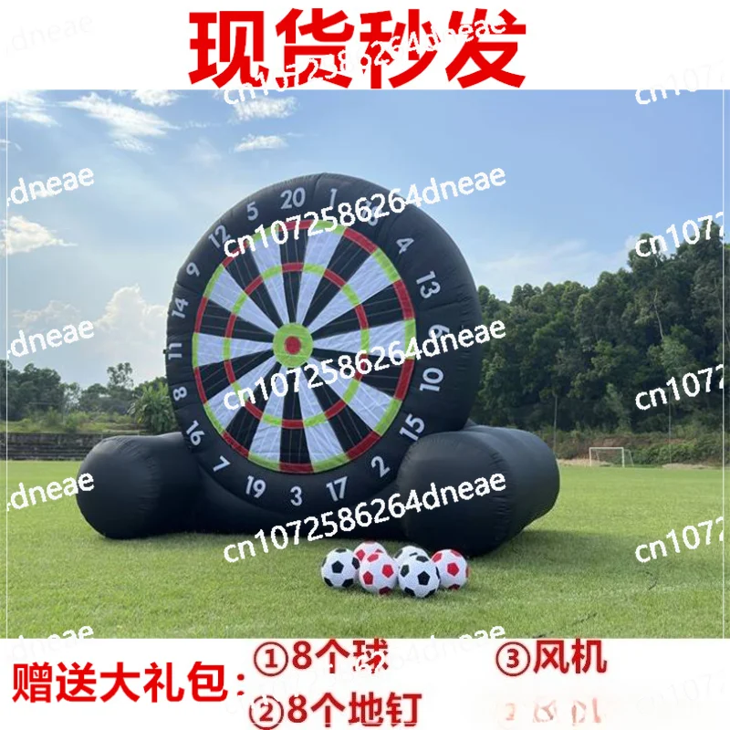 

Crossborder explosion indoor and outdoor football dart wall children's parent-child interactive game football dart wall portable