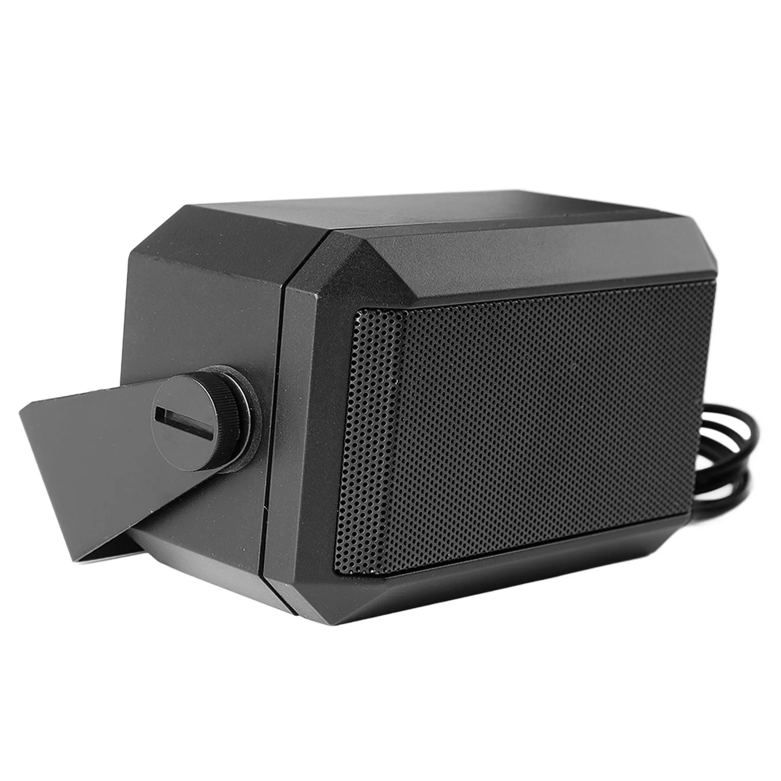 Vehicle Rectangular External Speaker External Speaker Rectangular 3.5mm Plug Car Radio Speaker for Ham Radio CB Radio Scanner