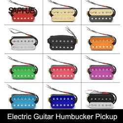 Electric Guitar Double Coil Humbucker Electric Guitar Pickup Four Conduct with Shield Bridge-15K or Neck-7.5K Pickup