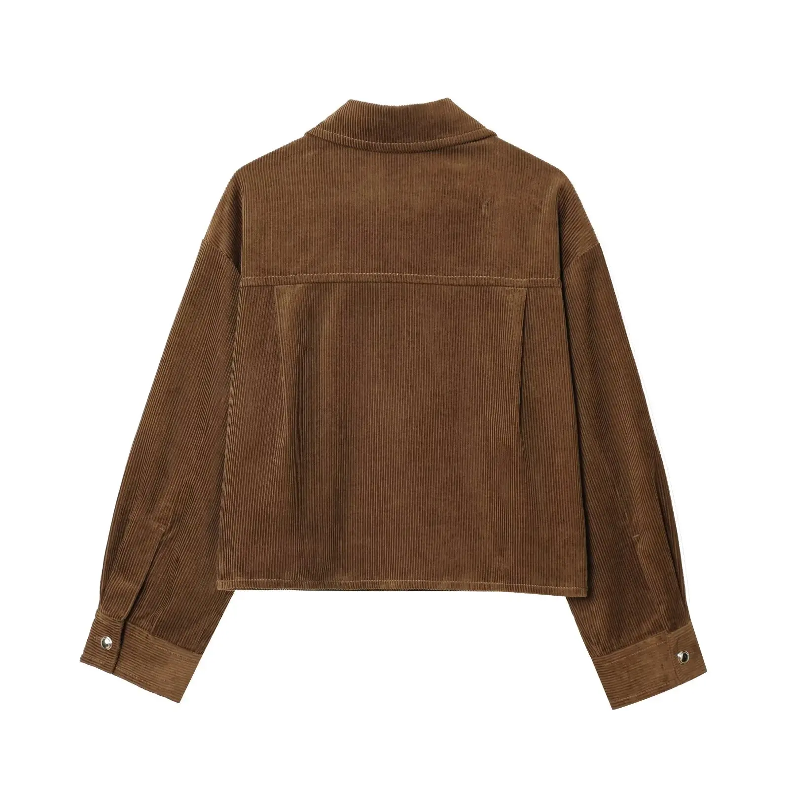 JNLEAOG الخريف الملابس النسائية الجديدة سروال قصير المتضخم طويل Sve طوق كيت معطف الأوروبي Sle أنبوب مستقيم البوليستر...