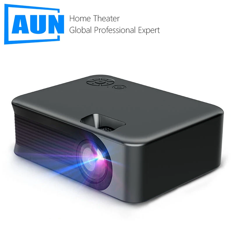 

AUN A30C MINI Projector Smart TV Box Home Theater Projectors Cinema Mirror Android IOS Phone LED Video Projector for 4k Video