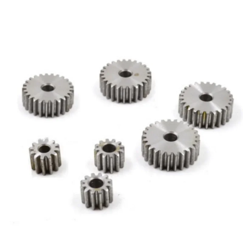 ترس محرك نقل معدني 1M 12T-25T ترس المحرك المعدني 45 #   الصلب 1 معامل 12 13 14 15 16 17 18 19 20 21 22 23 24 25 الأسنان