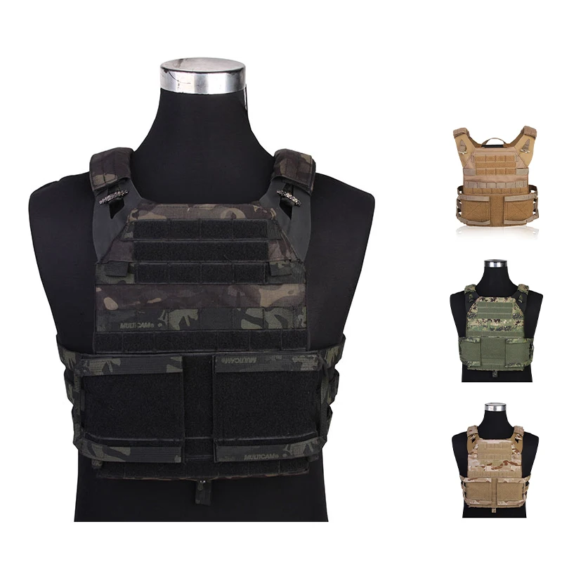 Kamizelka taktyczna Emersongear Jumper Plate Carrier, ochraniacz na ciało, zbroja, sprzęt ochronny, airsoft, polowanie, strzelectwo, walka, nylon